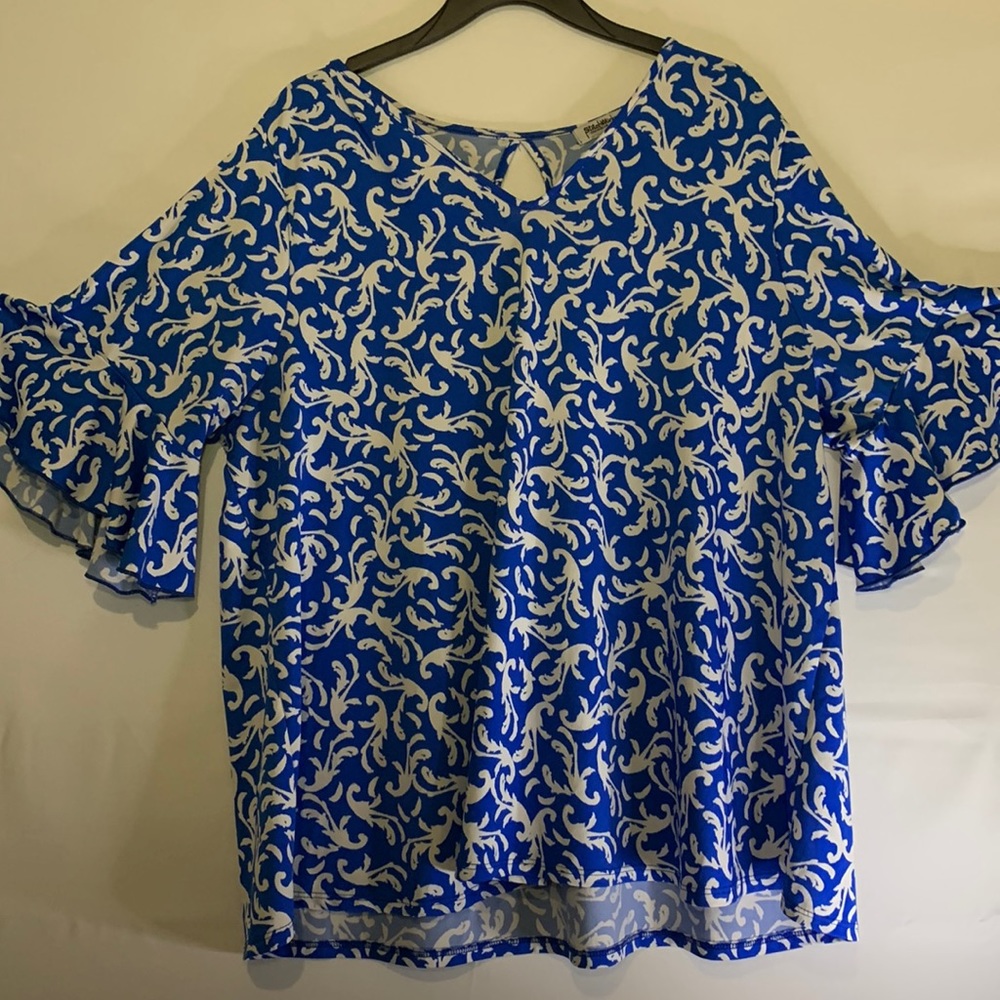 Womens Stitchwurks Blouse top size 2X excellent condition